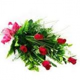 6 Red Roses Posy